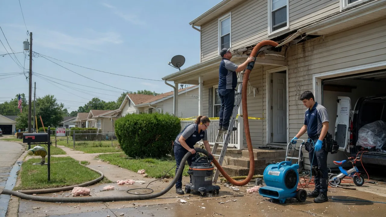 Water Damage Restoration in Manchester, IL near me